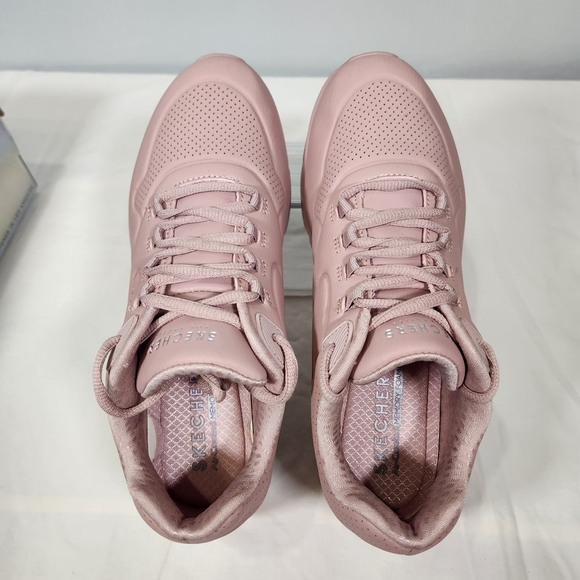 Skechers Uno 2 Women's Pink Sneakers - Picture 5 of 13